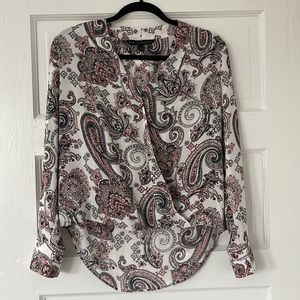 Size 4 WHBM long sleeve blouse